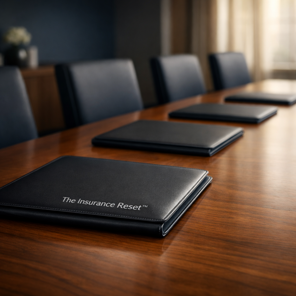 photographic Create a highresolution professional 169 landscape image designed for a website sectionScene A refined executive workspace with a long po-1